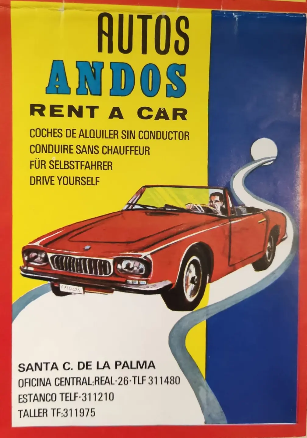 Publicidad Guía de La Palma, 1972